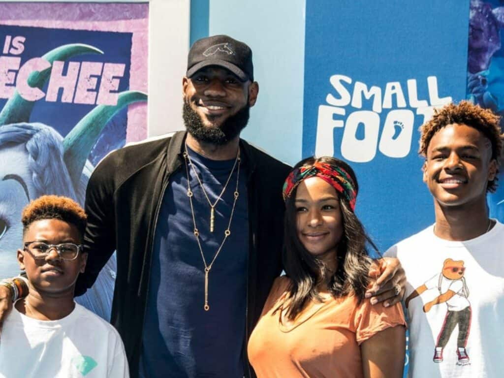 LeBron James Family