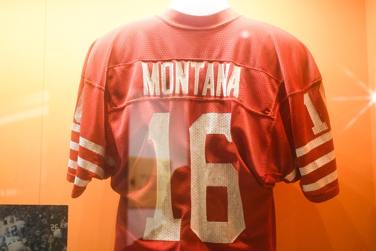 joe montana shirt 16