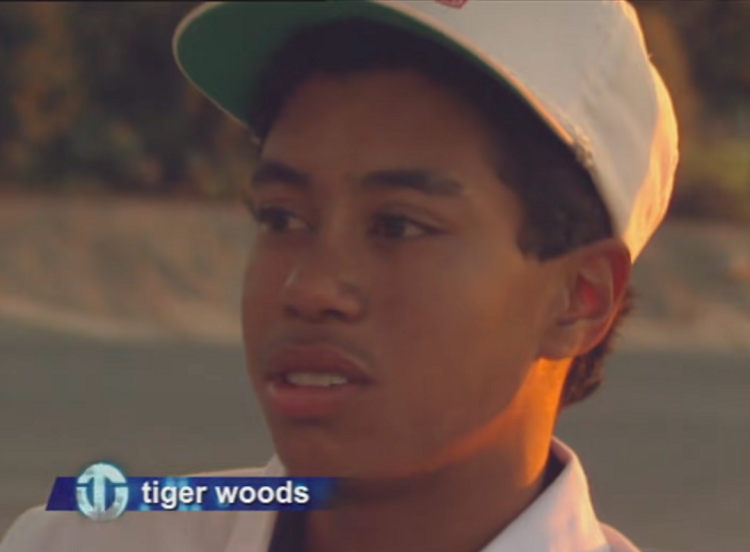 Young Tiger Woods