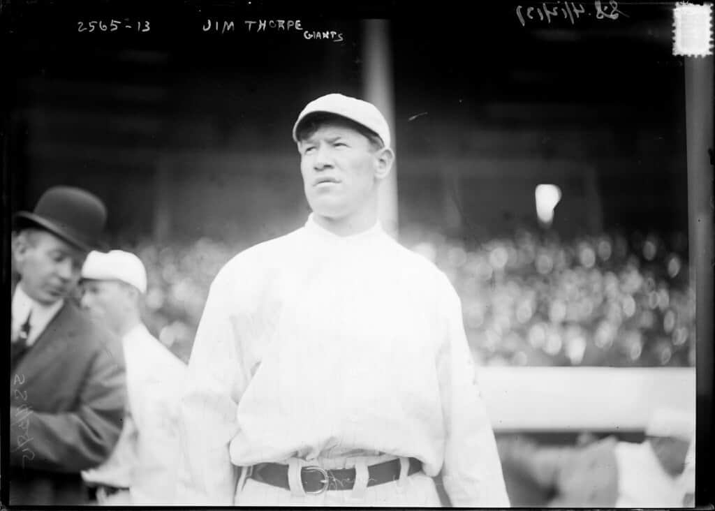 Jim Thorpe, New York Giants, 1913 | Jim Thorpe, New York Gia… | Flickr