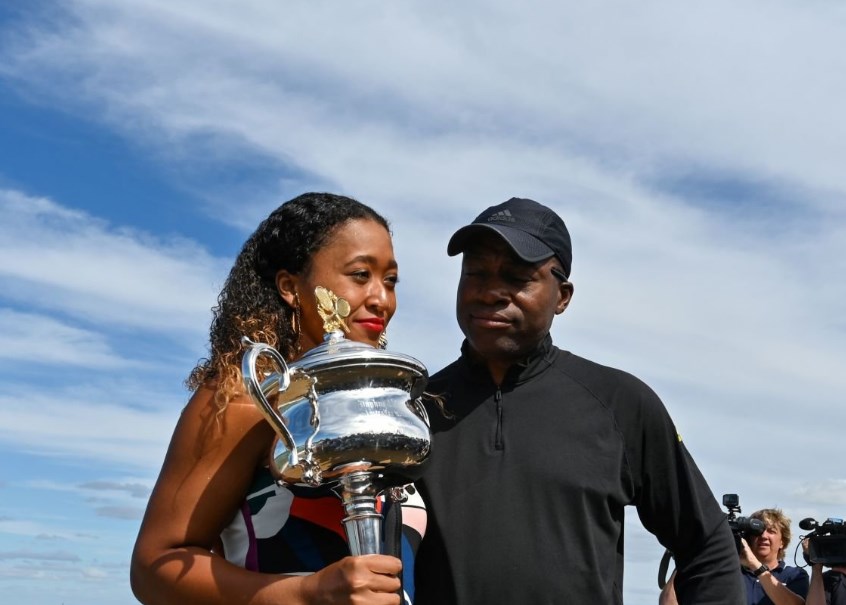 Naomi Osaka and Francois